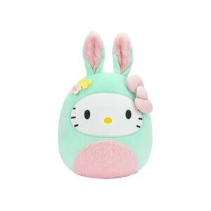 Squishmallows‎ 8" Easter Hello Kitty with Bunny Ears #25